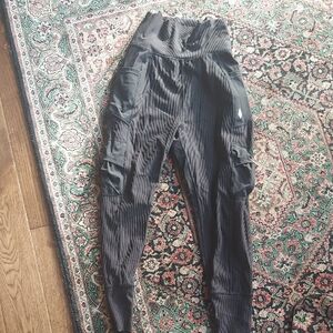FP Movement Take A Hike Black Cargo Joggers